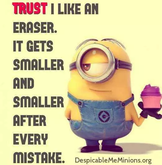 Minion Trust Eraser