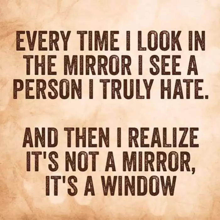 Quote Everytime Mirror