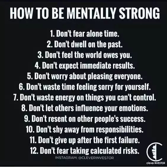 Quote How To Be Mentally Strong