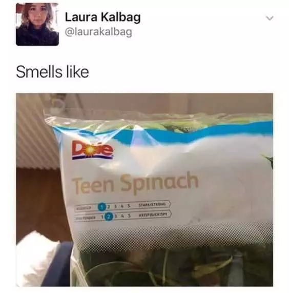 Funny Teeen Spinach