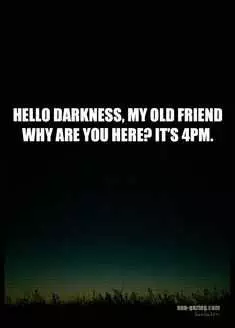 Funny Darkness 4Pm