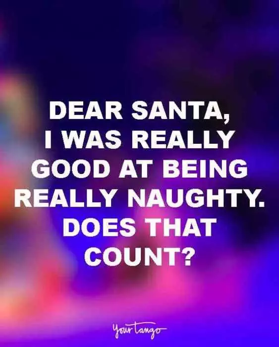 Funny Santa Naughty