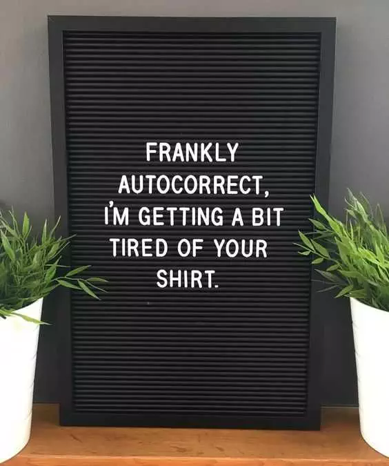 Letter Board Quotes  Autocorrect This!