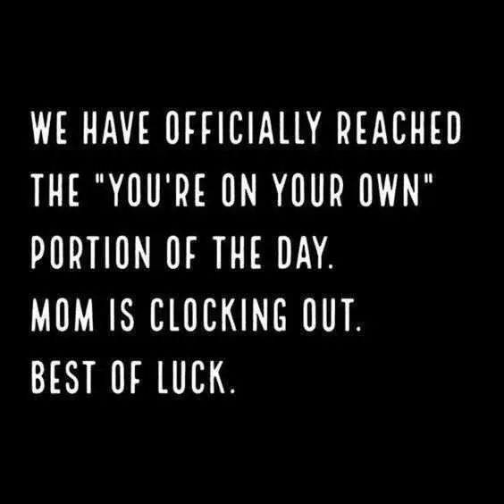 Funny Mom Clocking
