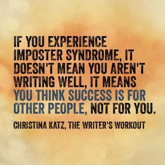 Quote Imposter Syndrome