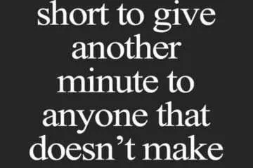 Quote Life Too Short Quote