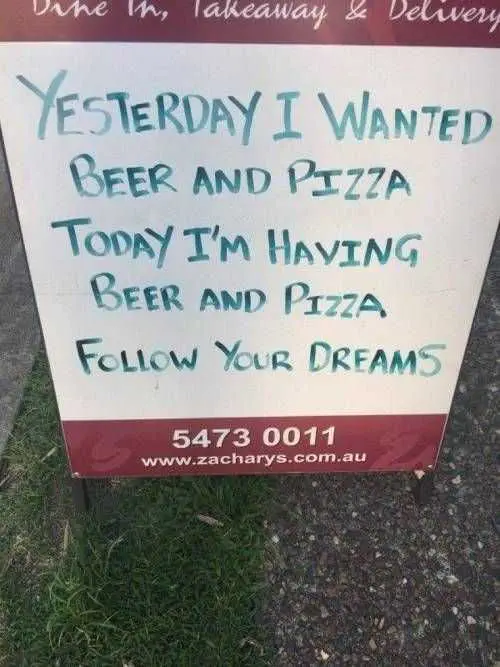 Funny Beer Pizza