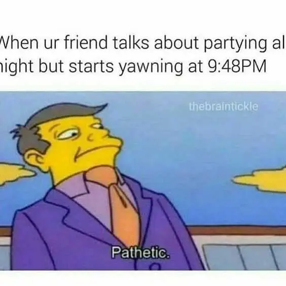 Funny Yawning