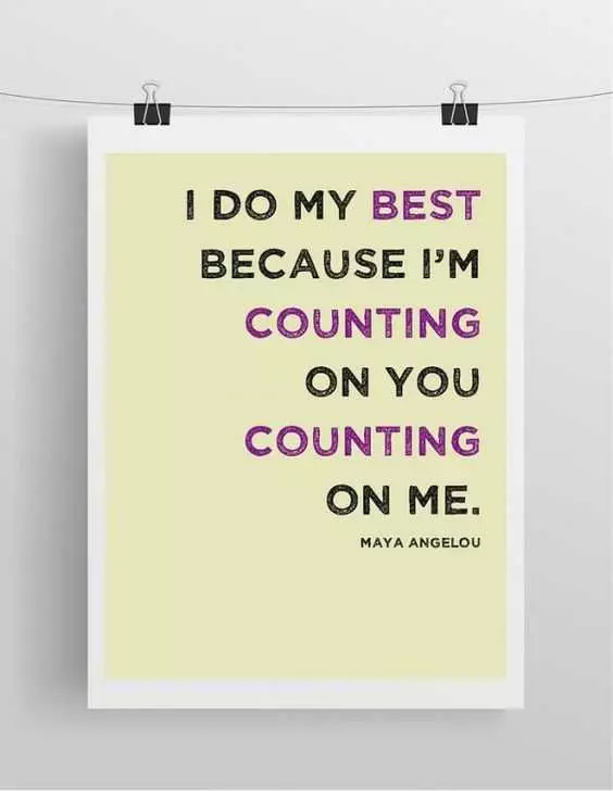 Quote Do Best Counting