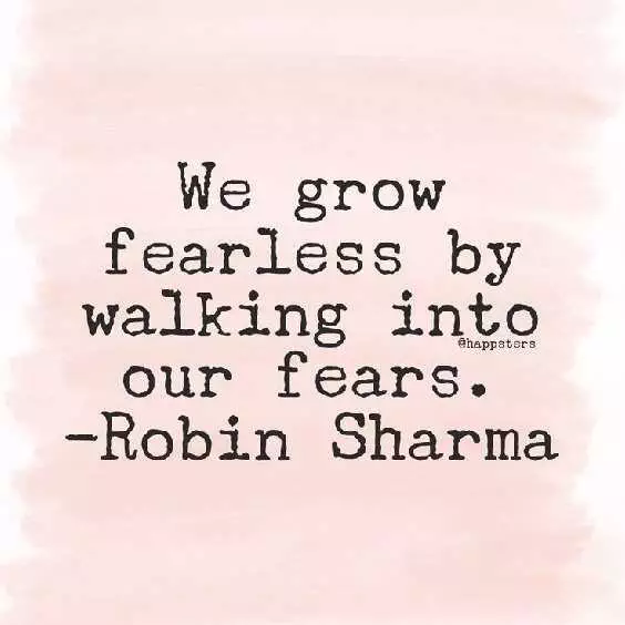 Quote We Grow Fearless