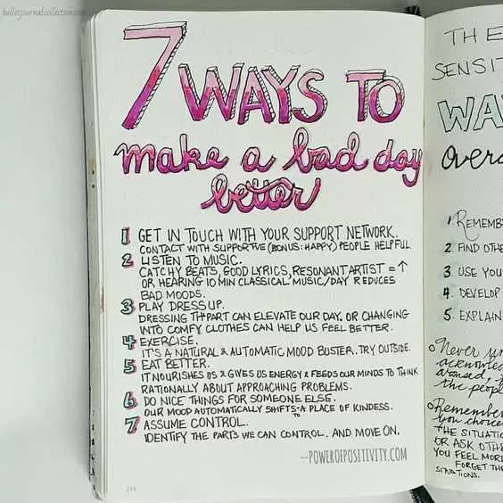20 Great Mental Health Bullet Journal Pages