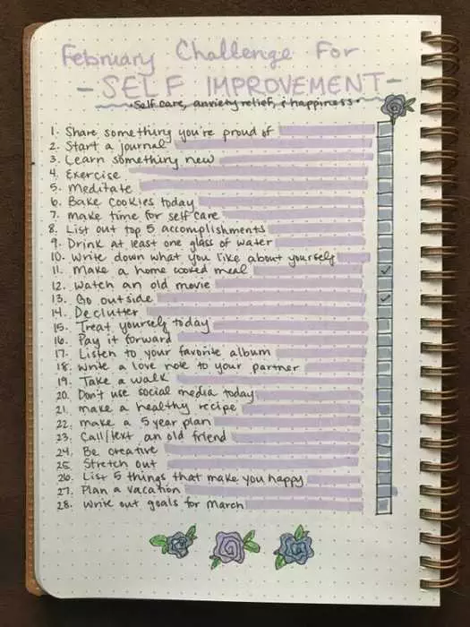 20 Great Mental Health Bullet Journal Pages