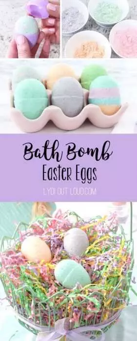 Diy Bath Bomb Eggs