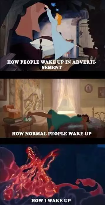 Funny Disney Wake Up