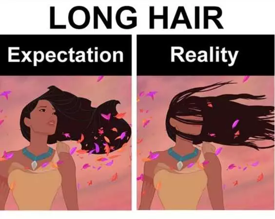 Funny Long Hair Reality