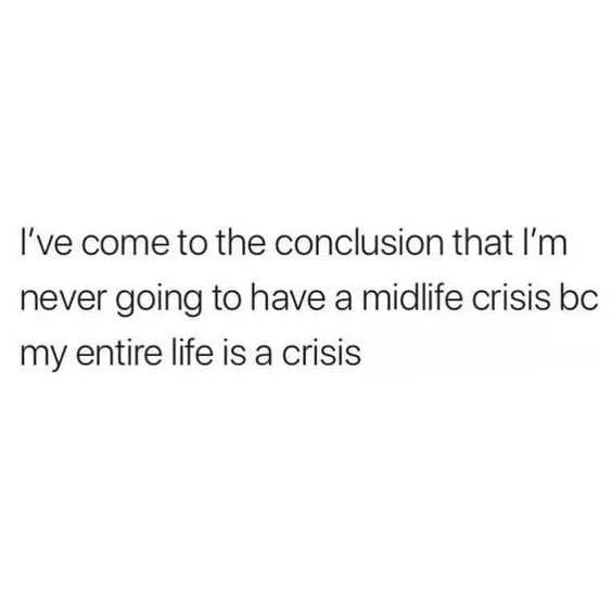 Funny Midlife Crisis