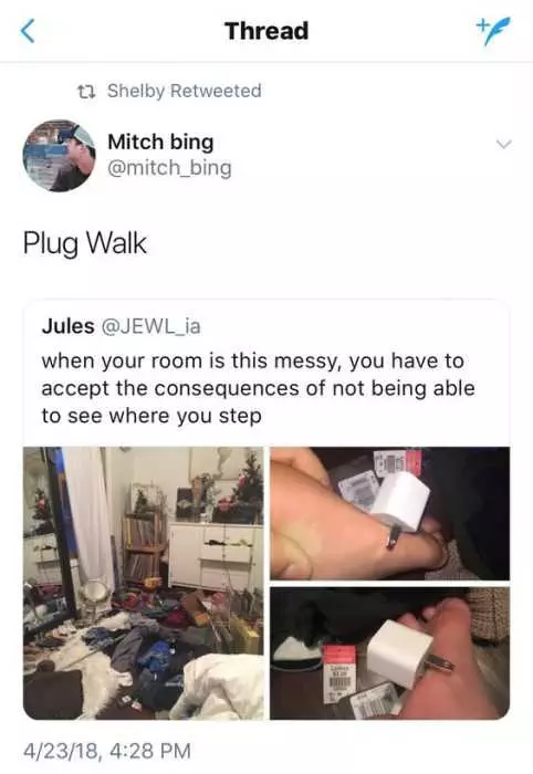 Funny Plug Walk