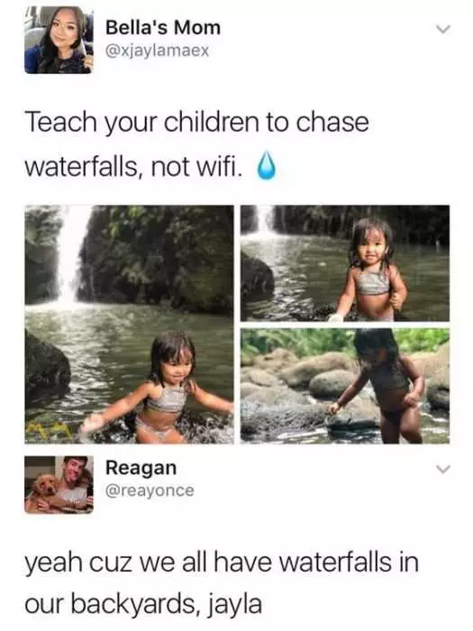 Meme Wifi Waterfalls