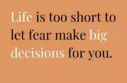 Quote Fear Decisions