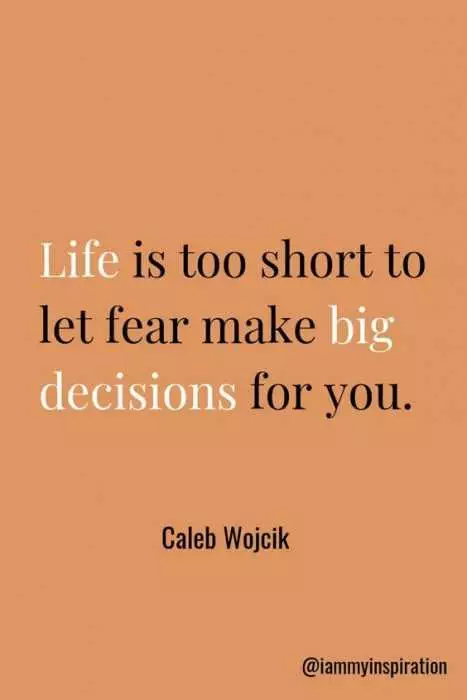 Quote Fear Decisions