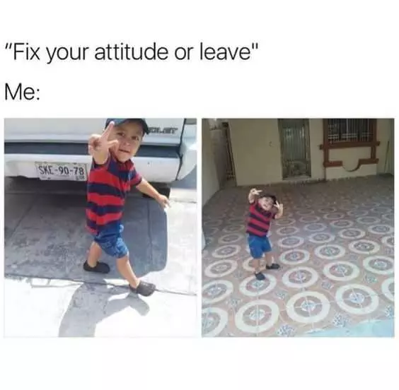 Funny Fix Attitude