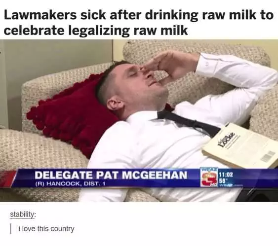 Funny Raw Milk