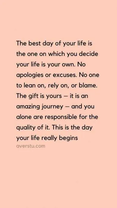 Quote Best Day Of Your Life