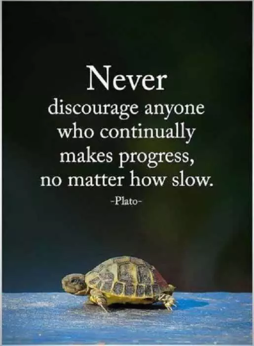 Quote Never Discourage