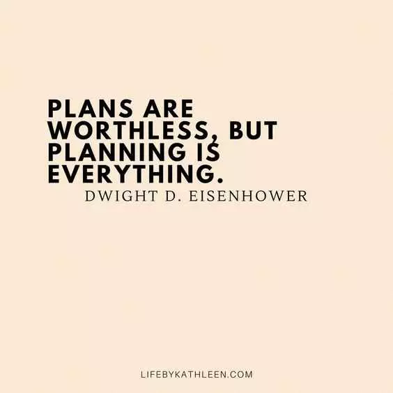 Quote Plans Planning