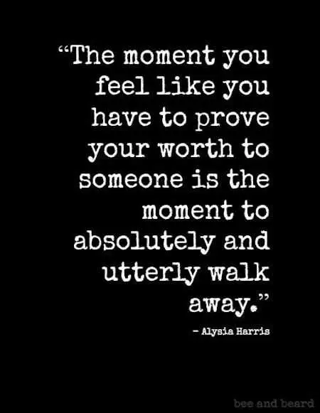 Quote Prove Worth