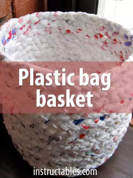 Diy Plastic Bag Basket