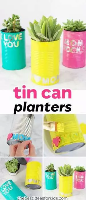 Diy Tin Can Planters