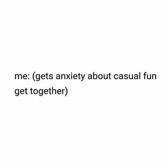Funny Anxiety Casual