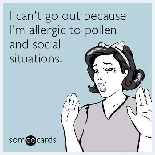 Funny Cant Allergic