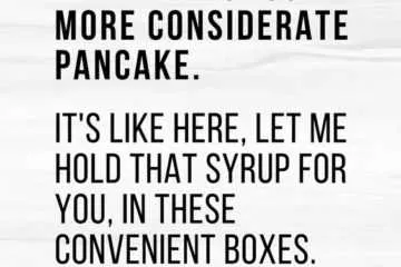 Funny Wafffle Pancake