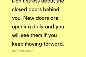 Inspiration Closed Doors