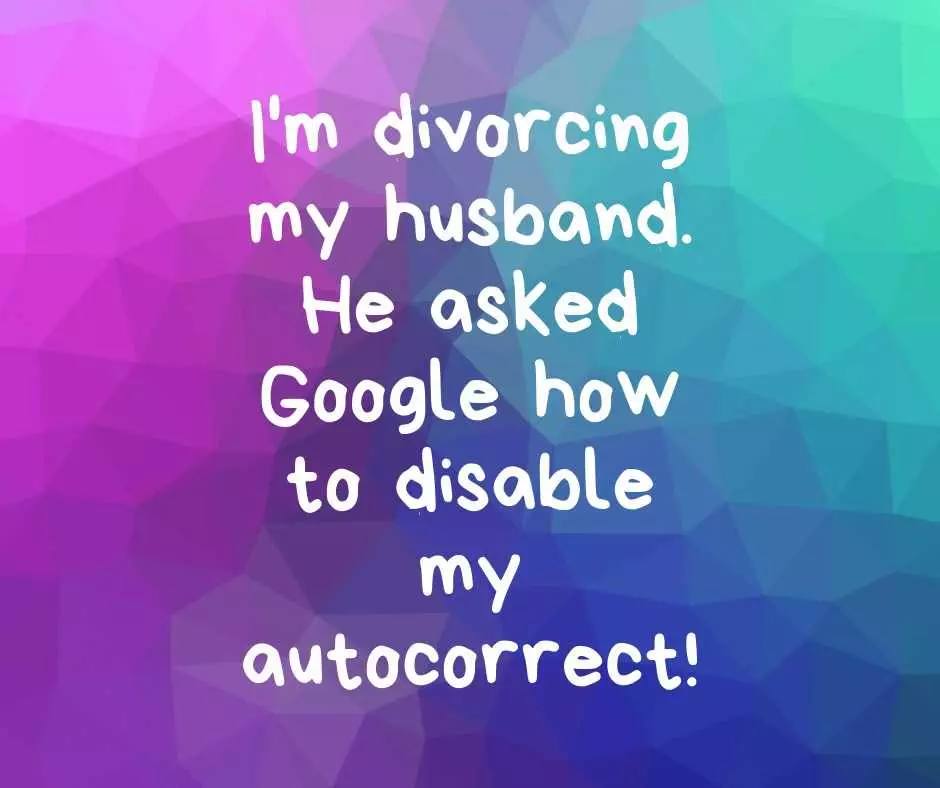Divorcing Husband