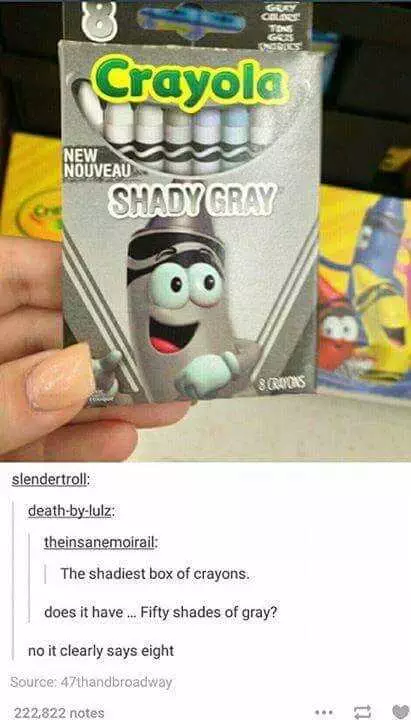 Meme Shady Grey