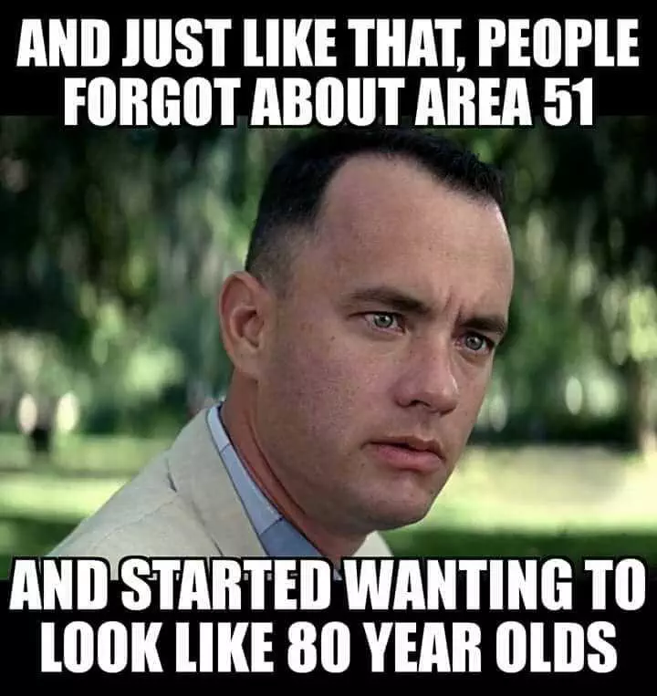 Area 51 Forrest Gump