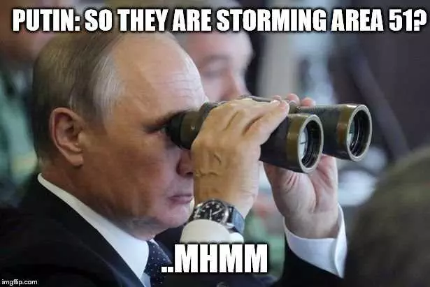Area 51 Putin