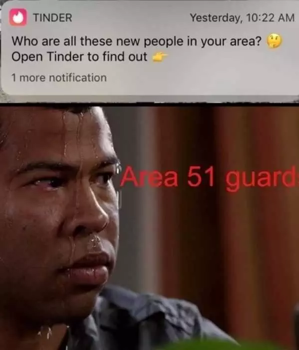 Area 51 Tinder Guard