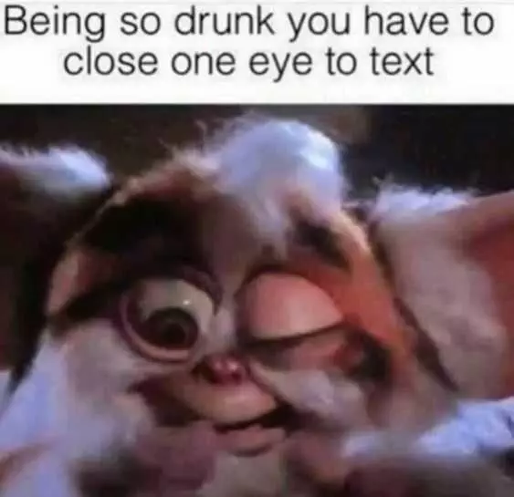 Funny Being Drunk Eye