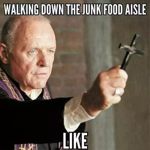 Funny Junk Food Walk