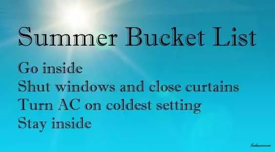 Funny Summer Bucket