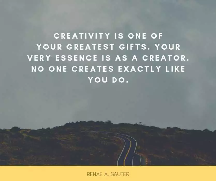 Quote Creativity Gift