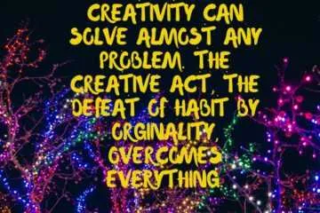 Quote Creativity Solve