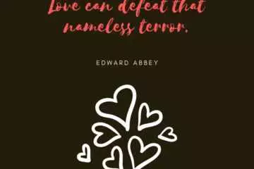 Quote Love Can Defeat