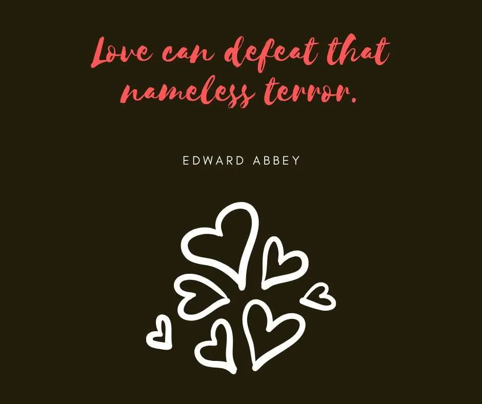 Quote Love Can Defeat