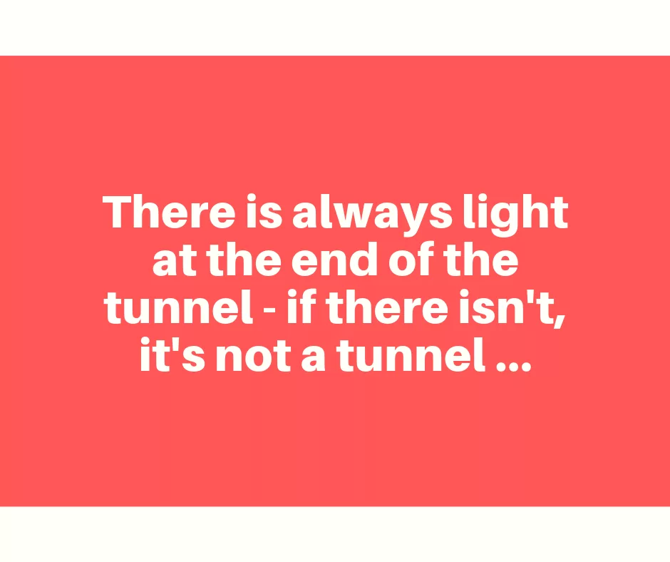 Funny Light Tunnel