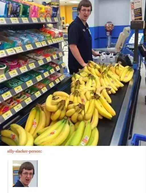 Meme Banana Cashier